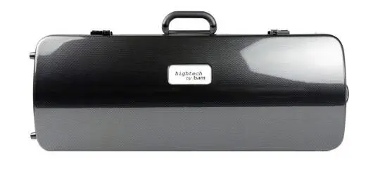 Bam Cases - Hightech Double Violin Case - Black Carbon