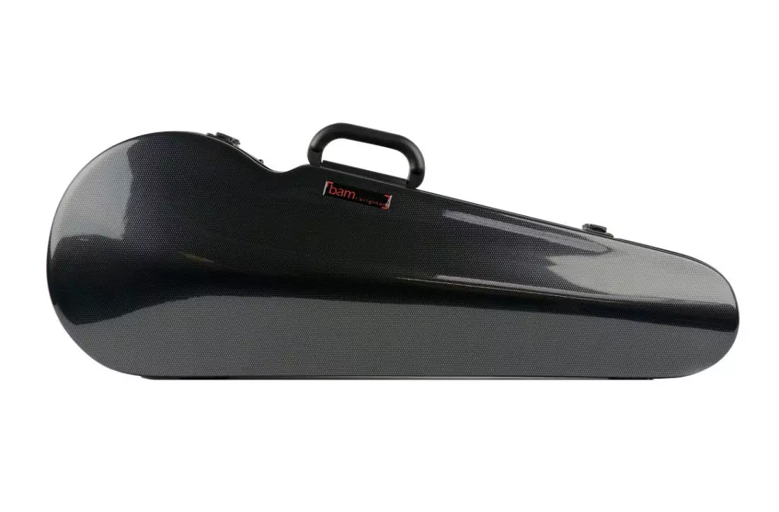 Hightech Contoured Viola Case - Black Carbon