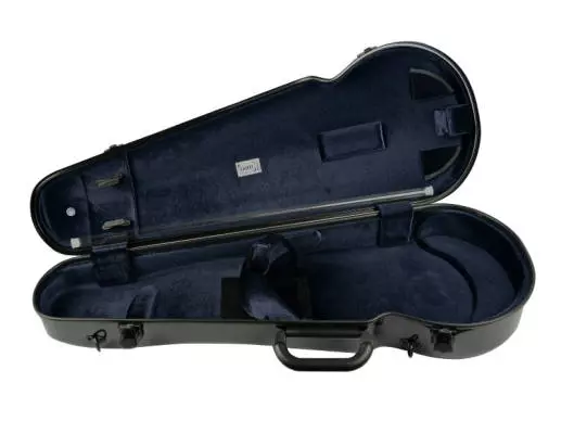 Hightech Contoured Viola Case - Black Carbon