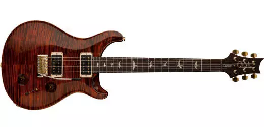 Custom 22 Electric Guitar with Case - Orange Tiger