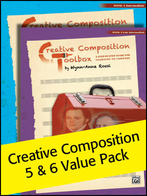 Alfred Publishing - Creative Composition Toolbox, Books 5-6 2012 (Value Pack) - Rossi - Piano - Books