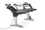 Argosy - Halo.E2 Ultimate Sit-Stand Desk - Fingerprint Resistant Black Finish