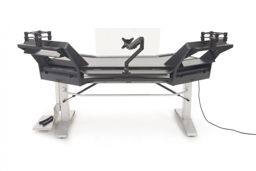 Halo.E2 Ultimate Sit-Stand Desk - Fingerprint Resistant Black Finish