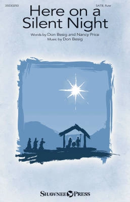 Hal Leonard - Here on a Silent Night - Besig/Price - SATB