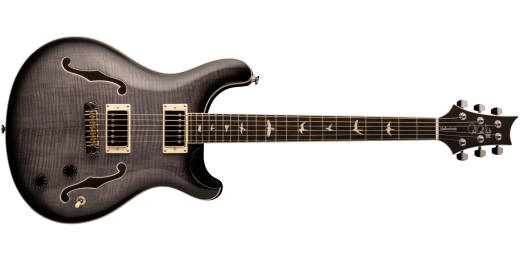 SE Hollowbody II avec �tui - Charcoal Burst