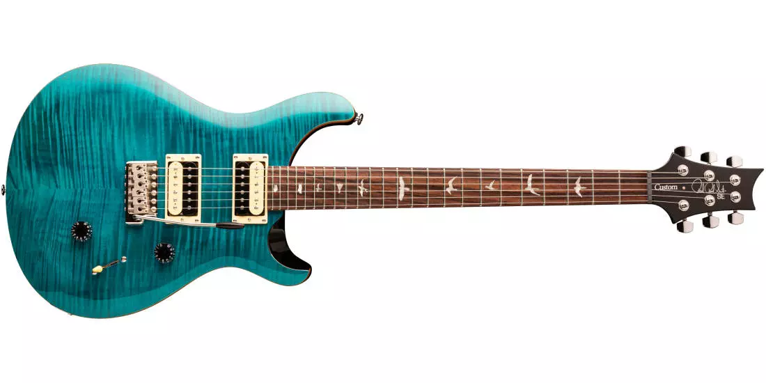 Guitare électrique SE Custom 24 avec étui - Sapphire