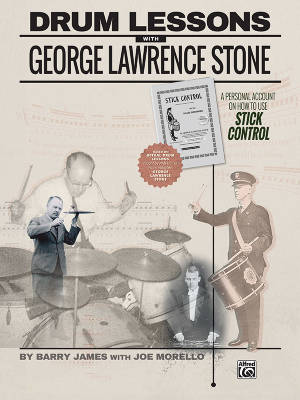 Drum Lessons with George Lawrence Stone - James/Morello - Snare Drum - Book