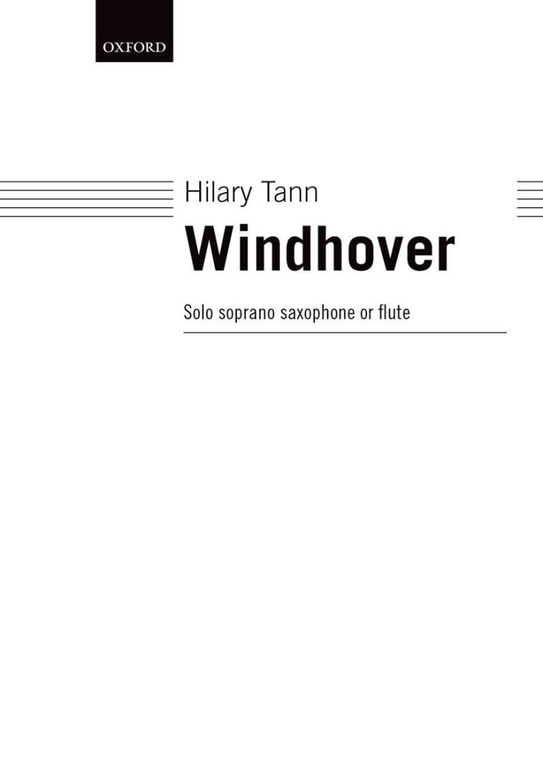 Windhover - Tann - Solo Soprano Saxophone or Solo Flute