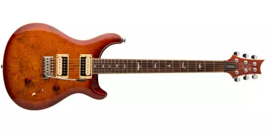 SE Custom 24 Laurel Burl Limited Electric Guitar with Gigbag - Vintage Sunburst