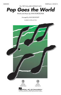 Hal Leonard - Pop Goes The World (Men Without Hats) - Doroschuk/Billingsley - SAB