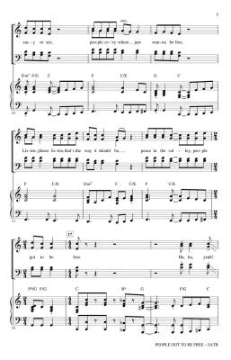 People Got To Be Free - The Rascals/Shaw - SATB