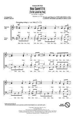How Sweet It Is (To Be Loved By You) - Shaw - SATB