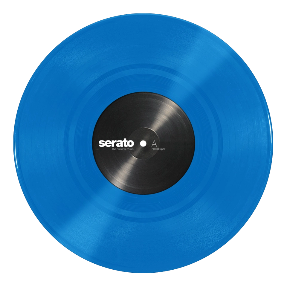 Performance Series Control Vinyl (Pair) - 10\'\' - Blue