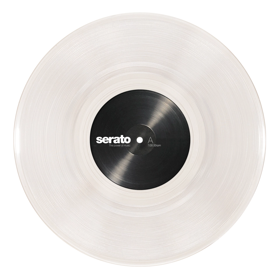 Performance Series Control Vinyl (Pair) - 10\'\' - Clear