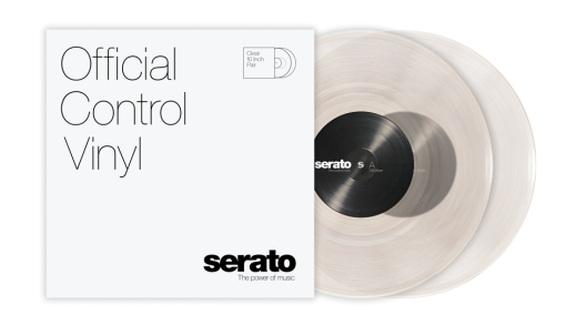 Performance Series Control Vinyl (Pair) - 10\'\' - Clear