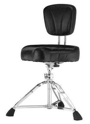 D2500BR Motorcycle Seat Drum Throne with Backrest