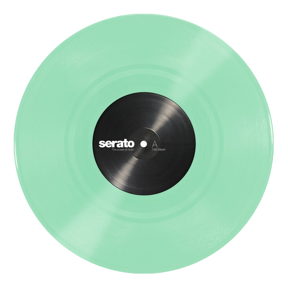 Performance Series Control Vinyl (Pair) - 10\'\' - Glow in the Dark