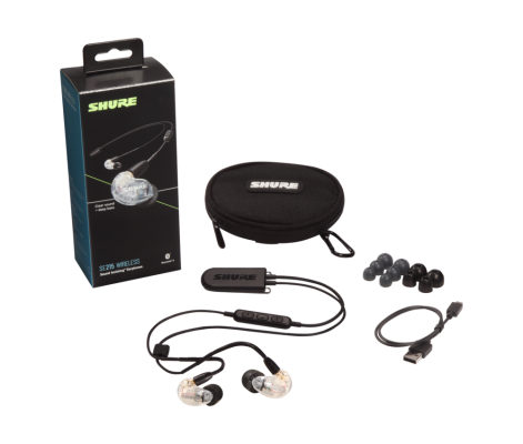SE215+BT2 Wireless Sound Isolating Earphones - Clear