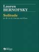 Theodore Presser - Solitude - Bernofsky - Bb Clarinet (or A)/Piano