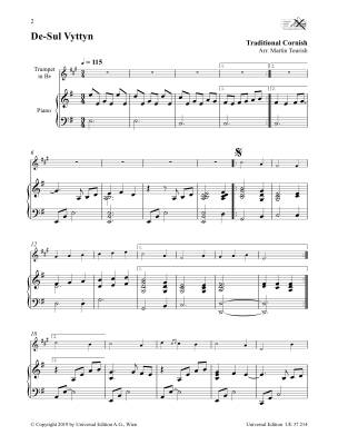Celtic Play Along: Trumpet - Tourish - Trumpet/Piano - Book/CD