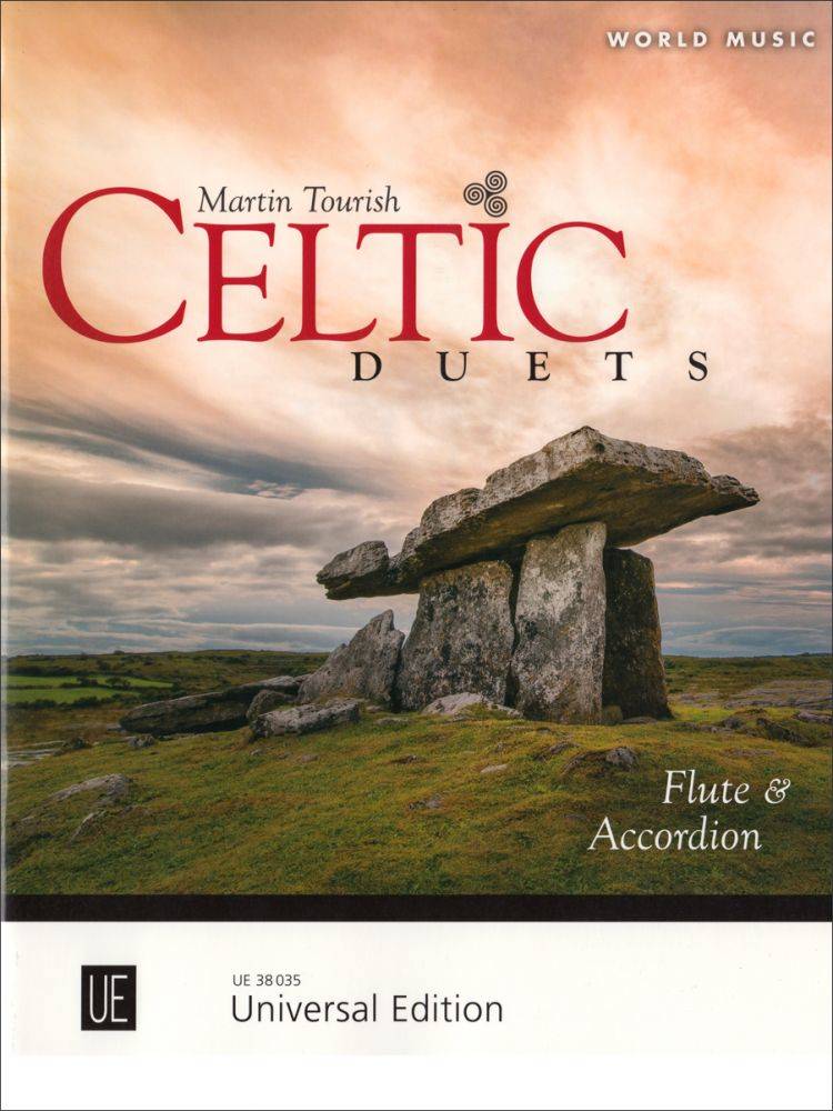 Celtic Duets - Tourish - Flute/Accordion Duet - Book