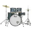 Roadshow 5-Piece Drum Kit (22,10,12,16,SD) with Hardware and Cymbals - Aqua Blue