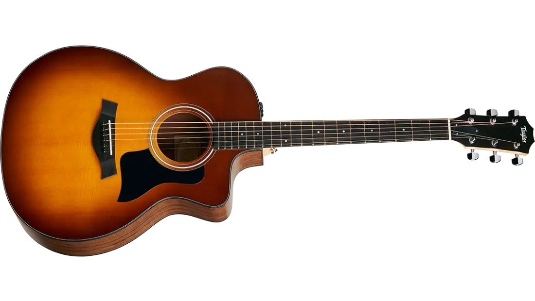 114ce Walnut/Spruce Acoustic-Electric Guitar - Sunburst