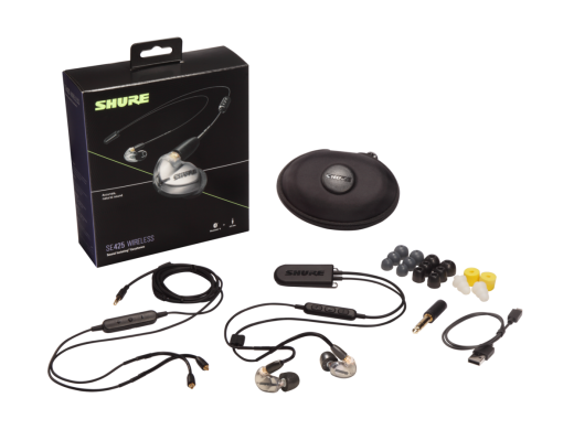 SE425+BT2 Wireless Sound Isolating Earphones - Silver