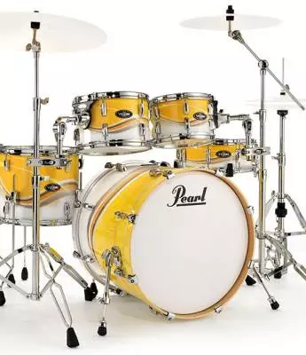 LE VBA 5-Piece Drum Kit - Snow Flava
