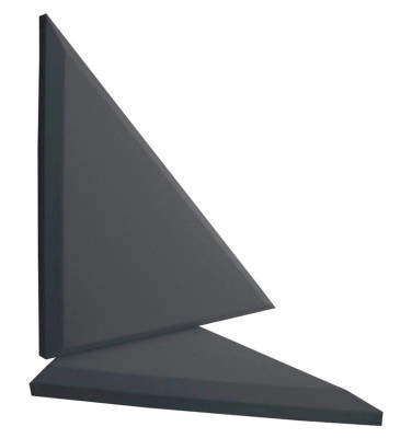 Apex Accent Triangle Acoustic Panels 24\'\'x24\'\'x2\'\' - Black (2)
