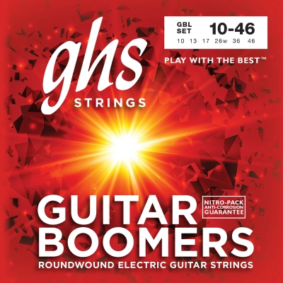 GHS Strings - Boomers 10-46 Regular Electric Strings