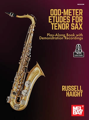 Odd-Meter Etudes for Tenor Sax - Haight - Book/Audio Online