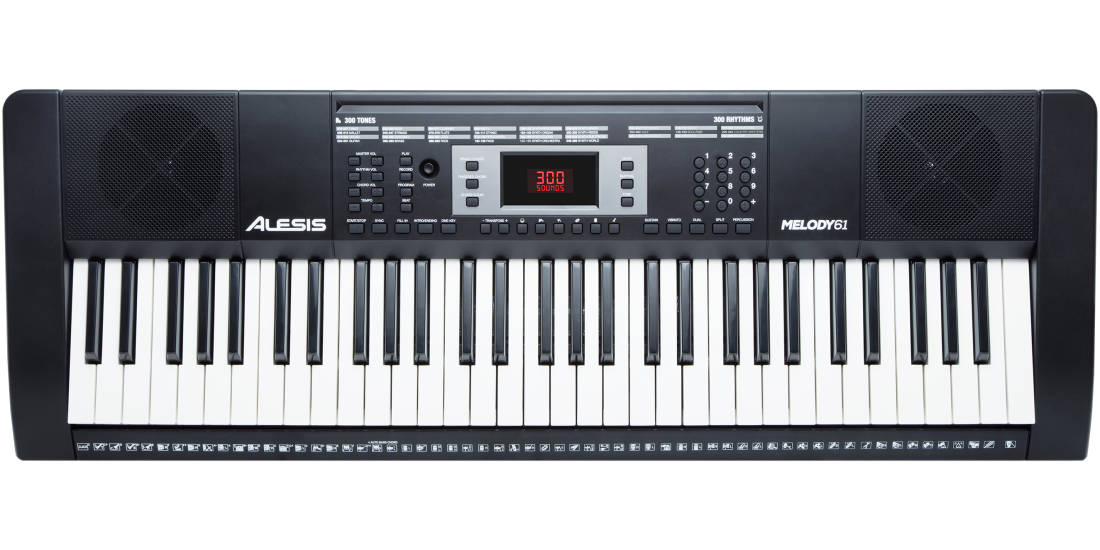 Melody 61 MKII 61-Key Portable Keyboard with Stand, Bench, Headphones and Microphone