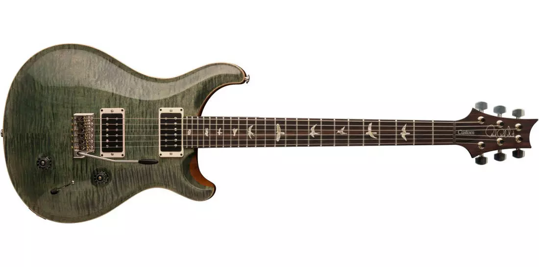 Guitare électrique Custom 24 avec manche fin, étui inclus - Trampas Green