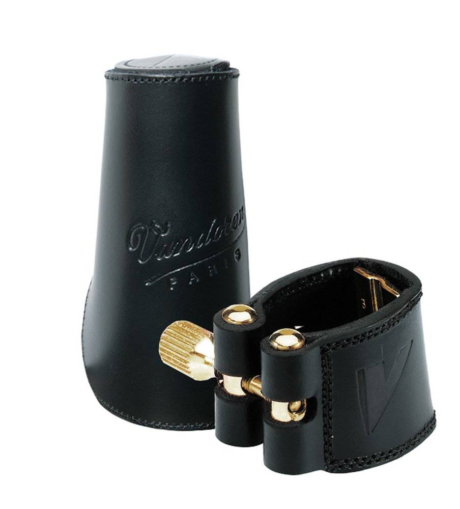 Tenor Saxophone Leather Ligature & Leather Cap