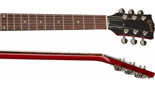 ES-335 Plaintop P-90 - Rouge vin