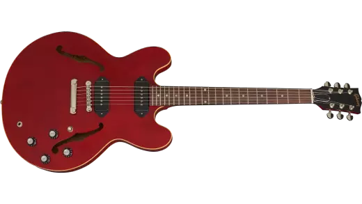 ES-335 Plaintop P-90 - Rouge vin
