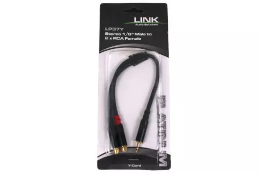 Mini-Jack TRS-M to 2x RCA-F Adaptor