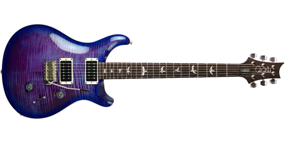 Custom 22 Electric Guitar with Case - Violet Blue Burst