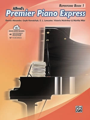 Premier Piano Express, Repertoire Book 1 - Piano - Book/Audio Online