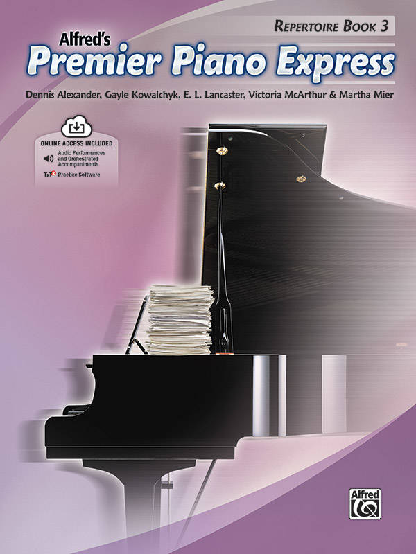 Premier Piano Express, Repertoire Book 3 - Piano - Book/Audio Online