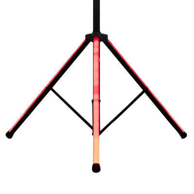 LTS Colour Illuminated-Base T-Bar Lighting Stand with Remote