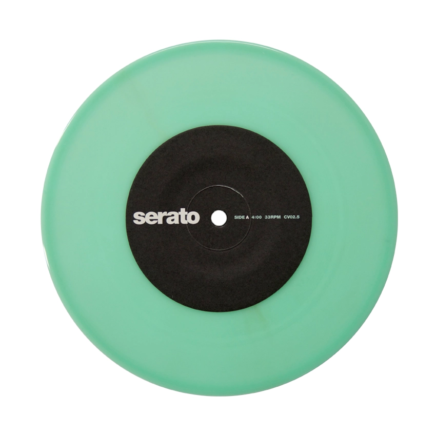 Performance Series 7\'\' Control Vinyl (Pair) - Glow in the Dark