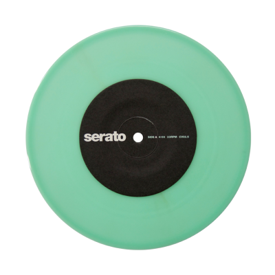 Serato - Performance Series 7 Control Vinyl (Pair) - Glow in the Dark