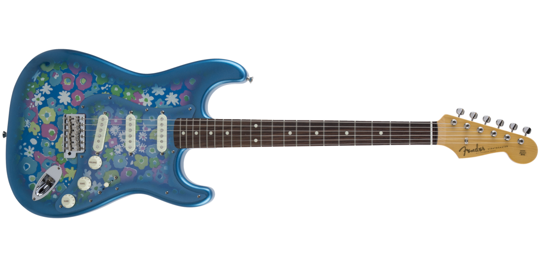 Made in Japan Traditional 60\'s Stratocaster - Blue Flower
