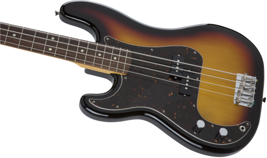 Made in Japan Traditional 60\'s Precision Bass with Gigbag - Left-Handed - 3-Colour Sunburst