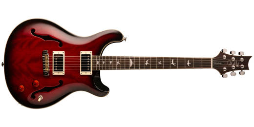 PRS Guitars - SE Hollowbody Standard Electric Guitar - Fire Red Burst