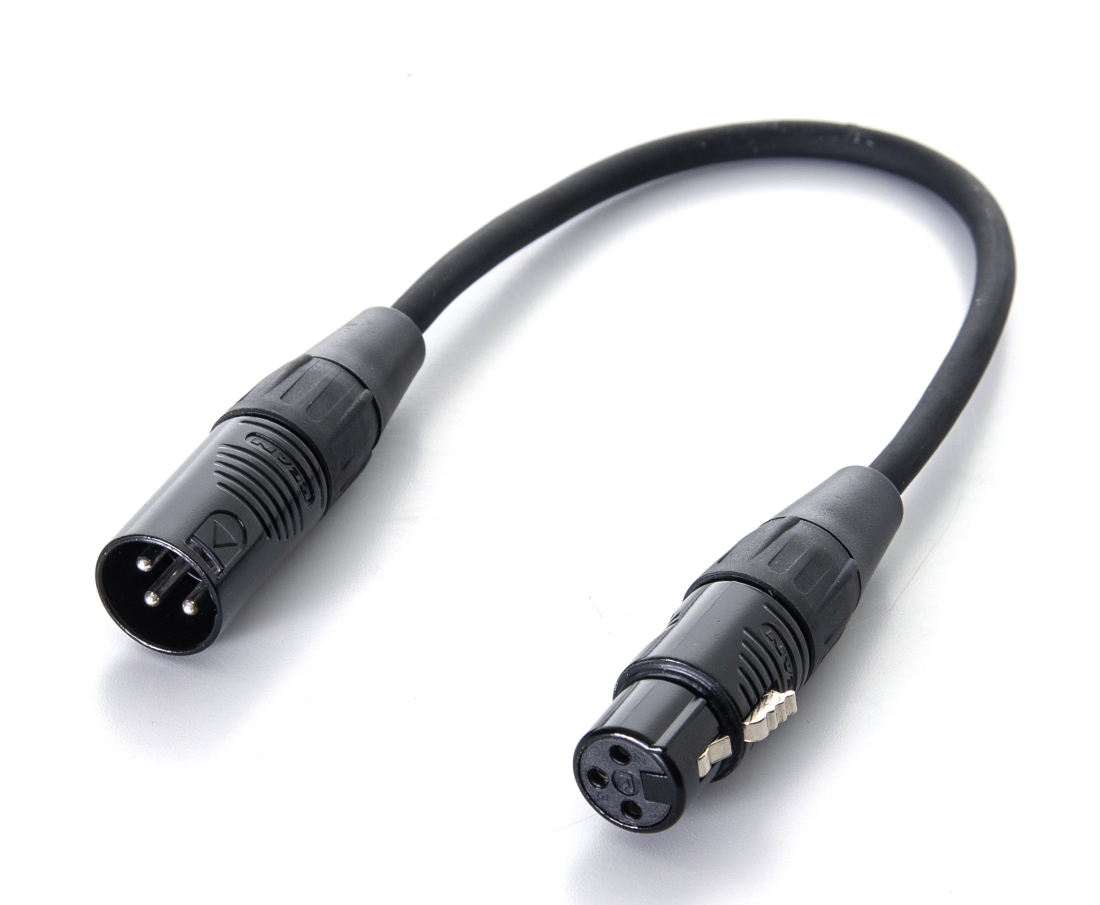 XLRF to XLRM Standard Series Microphone Cable - 1\'