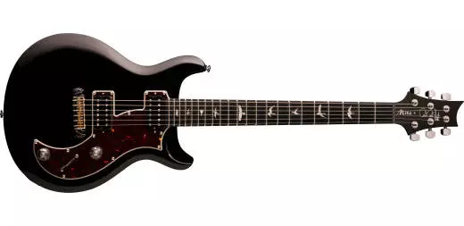 SE Mira Electric Guitar with Gigbag - Black w/ Tortoise Pickguard