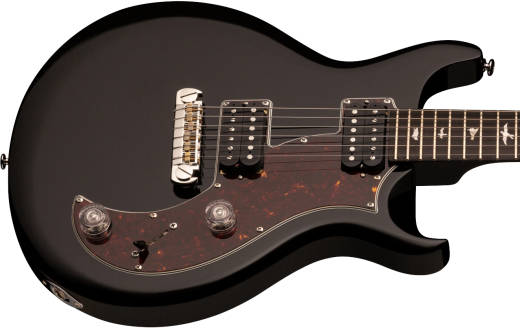 SE Mira Electric Guitar with Gigbag - Black w/ Tortoise Pickguard